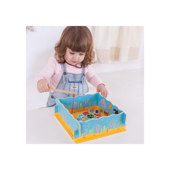 Bigjigs Toys Magnetické chytání rybiček