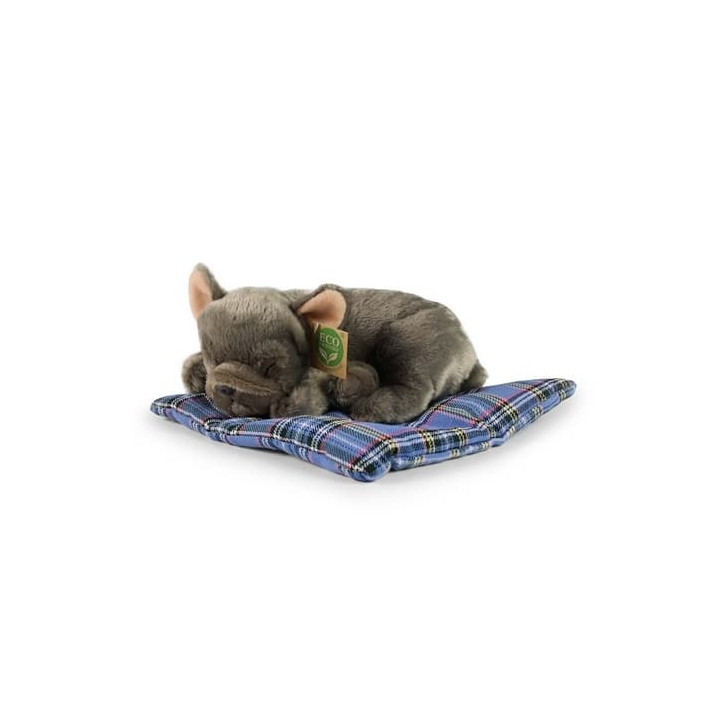 Rappa Plyšový pes francouzský buldoček ležící 23 cm ECO-FRIENDLY