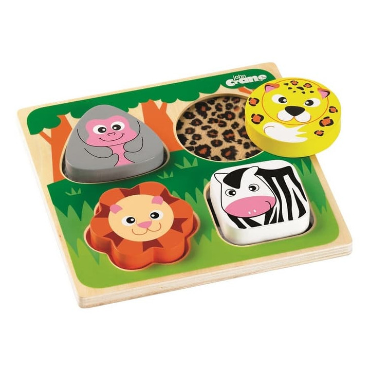 Tidlo Senzorické puzzle safari