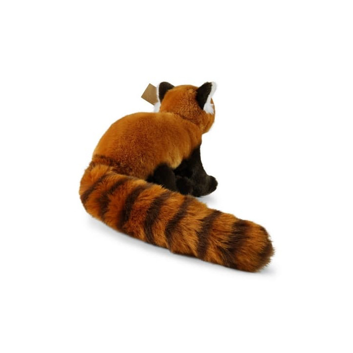 Rappa Plyšová panda červená 28 cm ECO-FRIENDLY