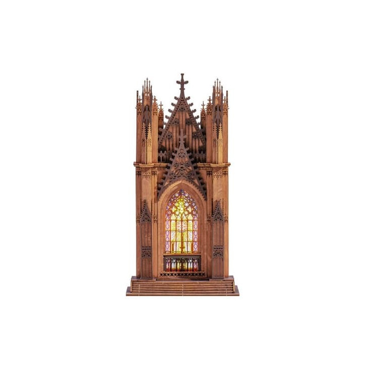 RoboTime 3D dřevěná skládačka Katedrála Twin Tower