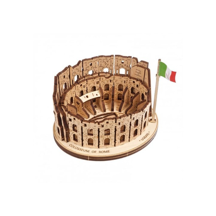 Ugears 3D dřevěné mechanické puzzle Římské Koloseum