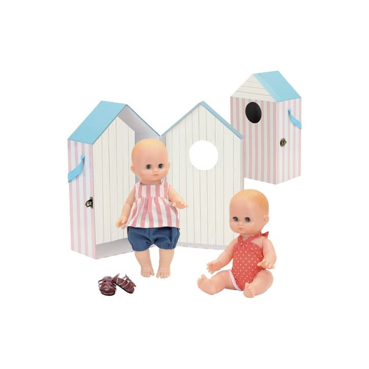 Petitcollin Panenka 28 cm v kabince Petit Câlin Deauville