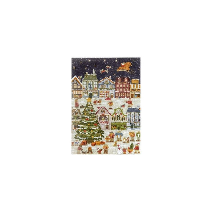 RoboTime Puzzle Štědrý den štěňat 1000 dílků