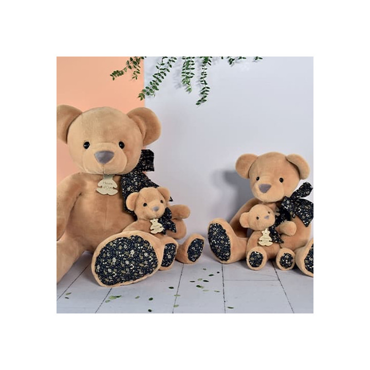 Doudou Histoire d´Ours Plyšový kamarád světle hnědý medvídek 25 cm