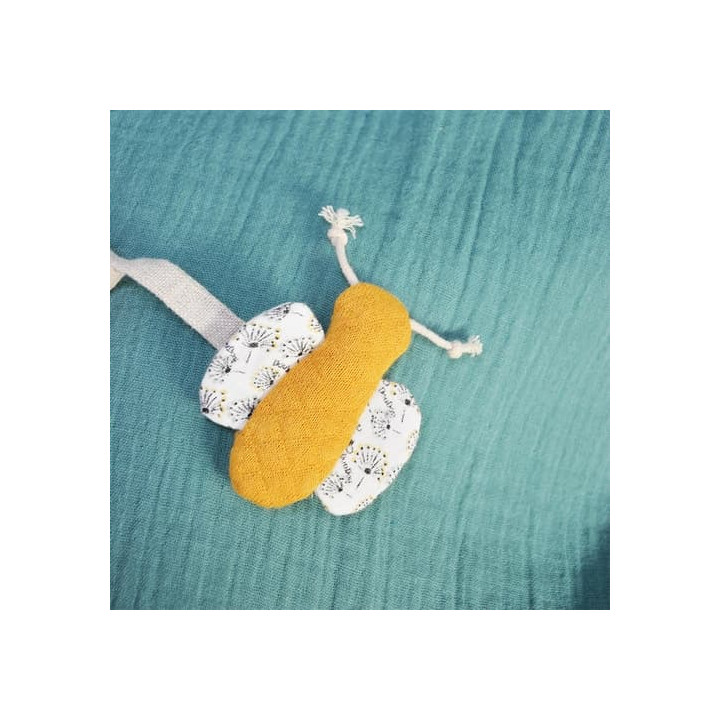 Doudou Jolijou Panenka Pollen a včelka 25 cm