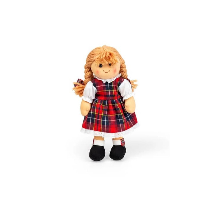 Bigjigs Toys Látková panenka Iona 30 cm