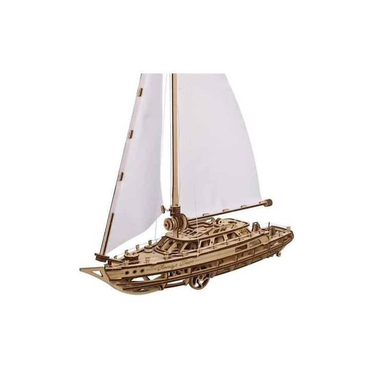 Ugears 3D Dřevěné mechanické puzzle Jachta The Ocean Beauty