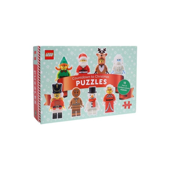 Chronicle Books Puzzle LEGO® Advetní kalendář 12 v 1