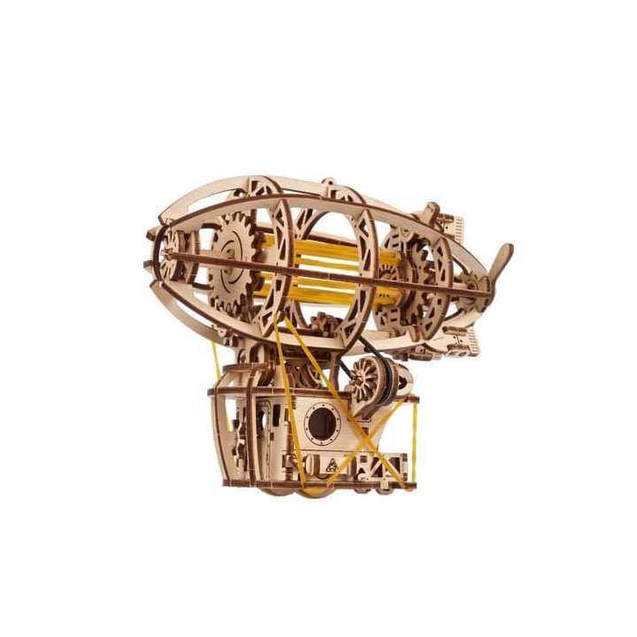 Ugears 3D dřevěné mechanické puzzle STEAMPUNK AIRSHIP