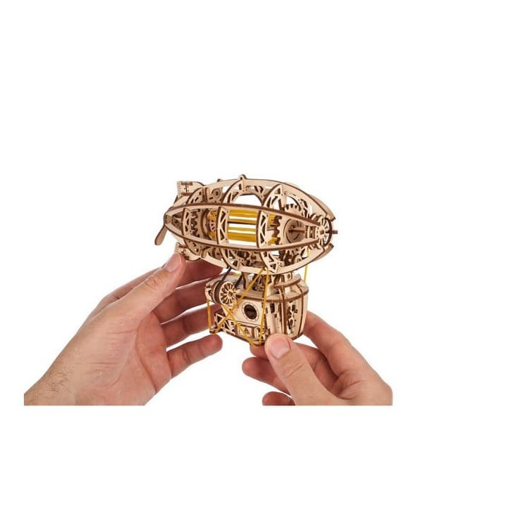 Ugears 3D dřevěné mechanické puzzle STEAMPUNK AIRSHIP