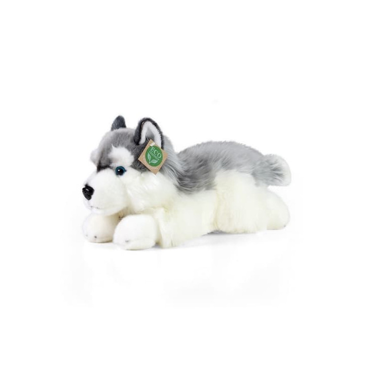 Rappa Plyšový pes husky ležící 30 cm