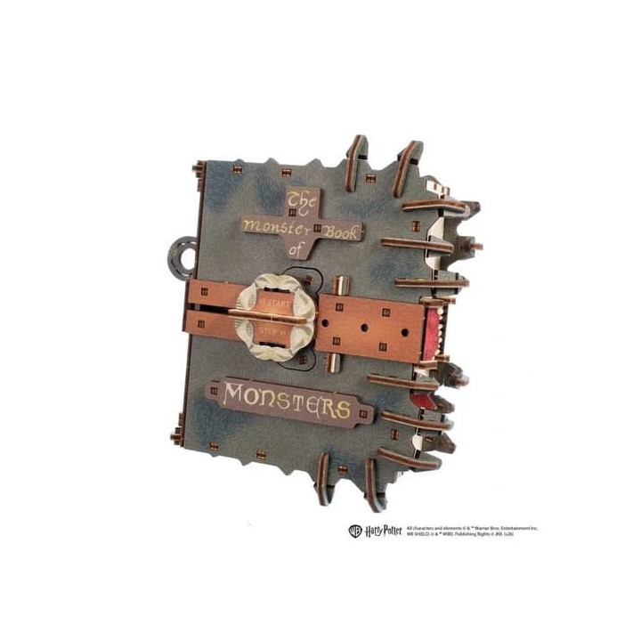 Ugears 3D dřevěná mechanická skládačka Harry Potter The Monster Book of Monsters