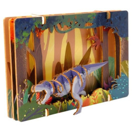 EscapeWelt 3D dřevěné puzzle Tyrannosaurus