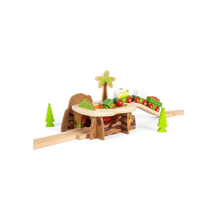 Bigjigs Rail Tunel lávová jáma