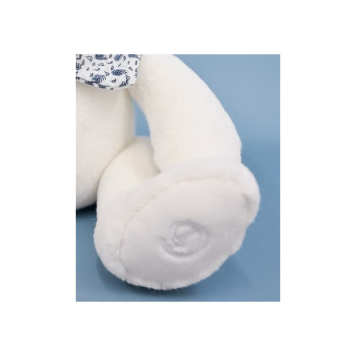 Doudou Plyšový medvídek bílý 25 cm