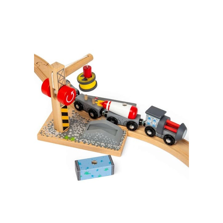 Bigjigs Rail Dřevěný vláček Vesmír
