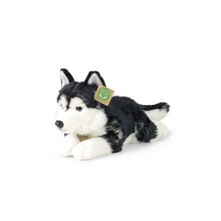 Rappa Plyšový pes husky 36 cm ECO-FRIENDLY