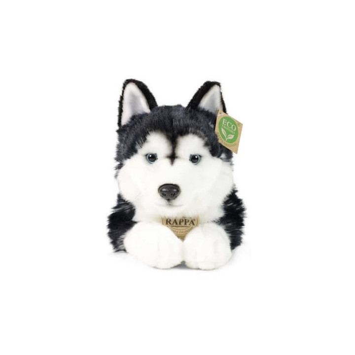 Rappa Plyšový pes husky 36 cm ECO-FRIENDLY