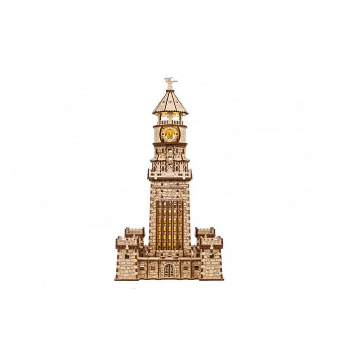 Ugears 3D dřevěné mechanické puzzle Alexandrijský maják