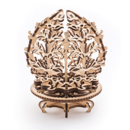 Ugears 3D dřevěné mechanické puzzle Květina