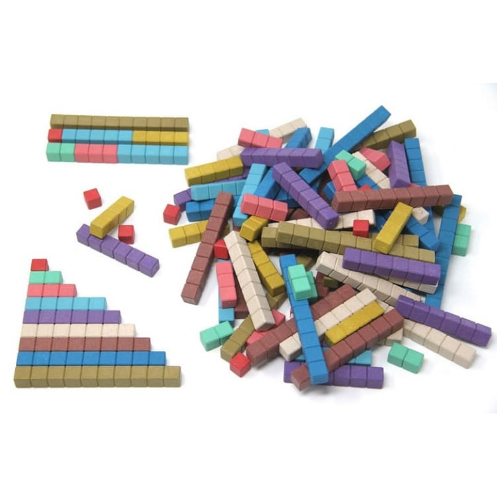 Wissner Počítací tyčinky Montessori 10 barev 100 ks