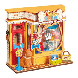 RoboTime 3D dřevěná skládačka Miniatura domečku mini Zverimex