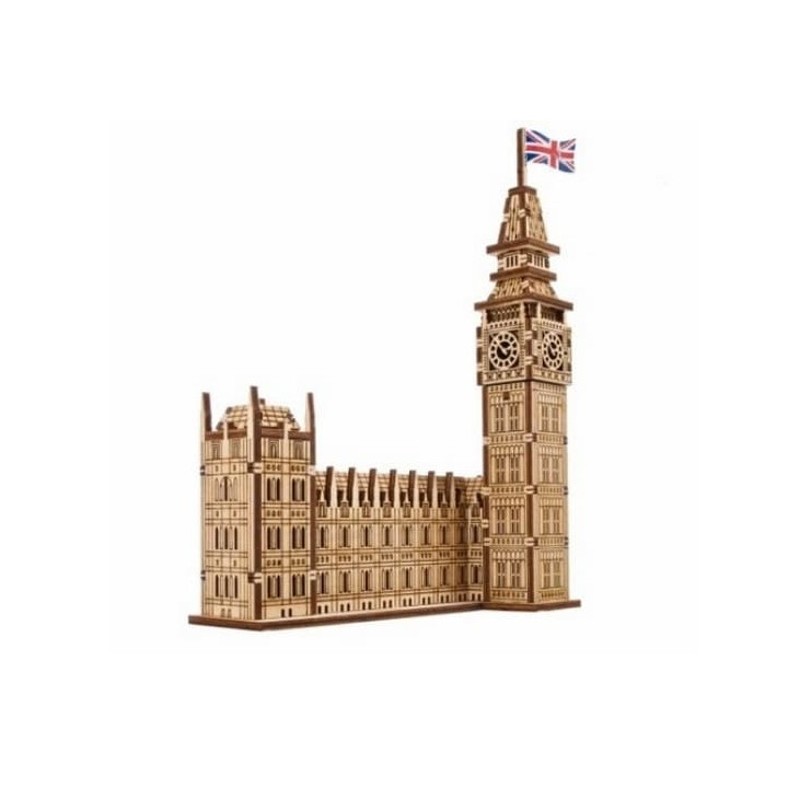 Ugears 3D dřevěné mechanické puzzle Big Ben