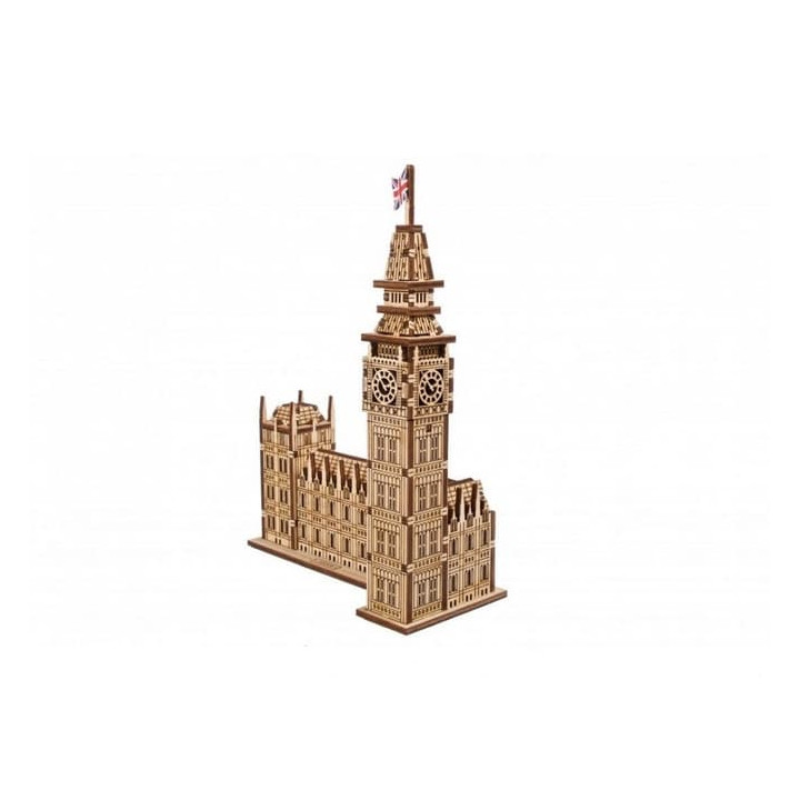 Ugears 3D dřevěné mechanické puzzle Big Ben