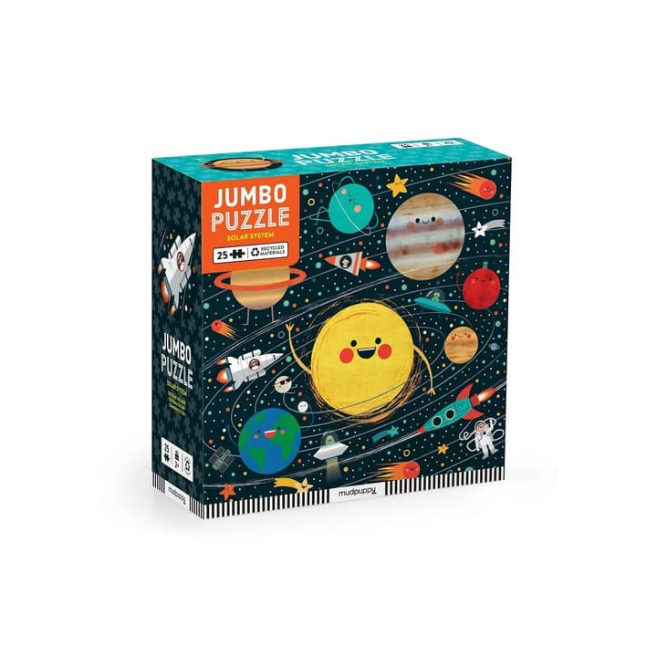 Mudpuppy Jumbo puzzle Sluneční soustava 25 dílků