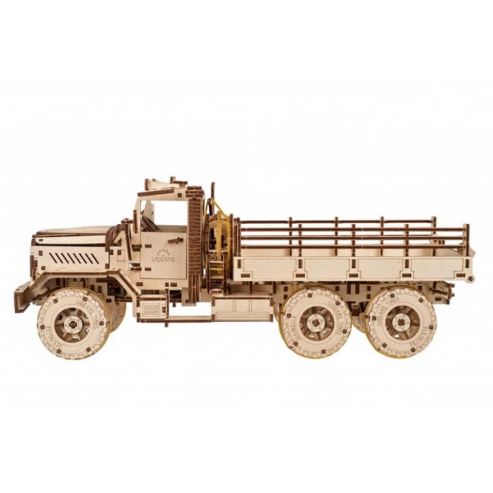 Ugears 3D dřevěné mechanické puzzle Nákladní auto CARGO