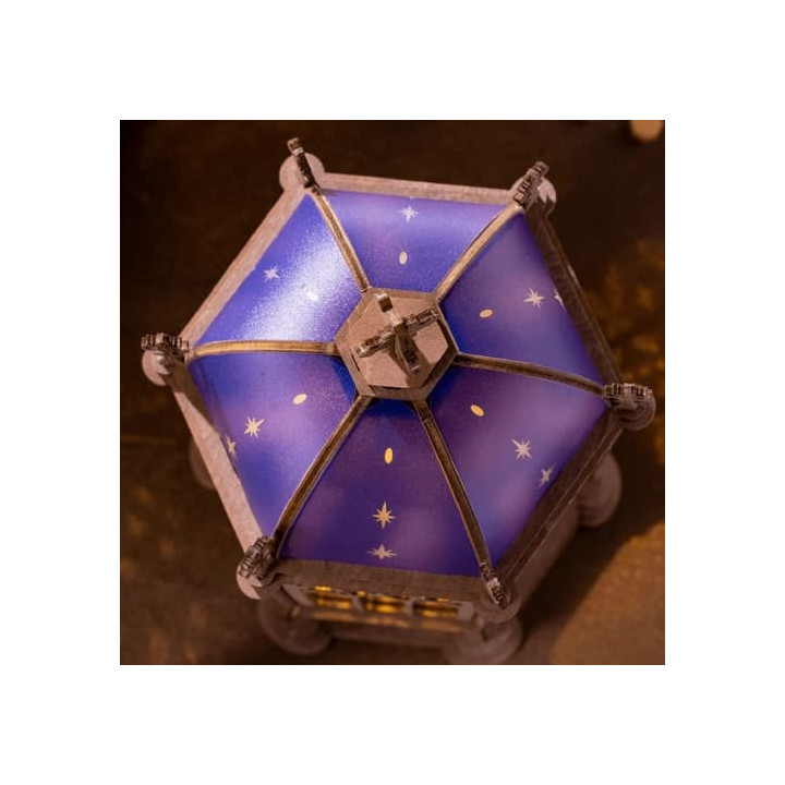 RoboTime 3D dřevěná skládačka Katedrála s hvězdnou kopulí