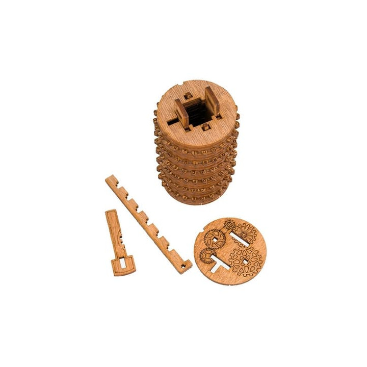 iDventure 3D dřevěná skládačka hlavolamu Cryptex