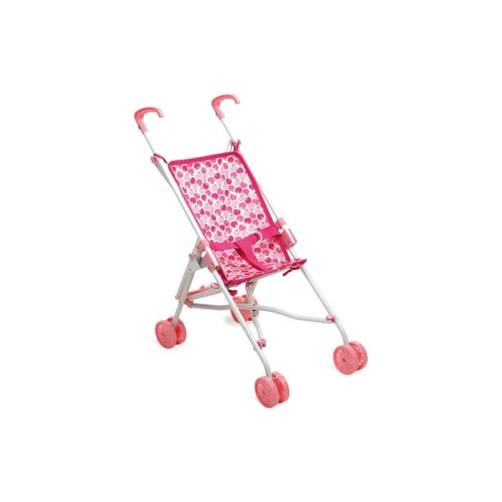 Petitcollin Skládací kočárek Pomme d'Amour (pro panenku do 52 cm)