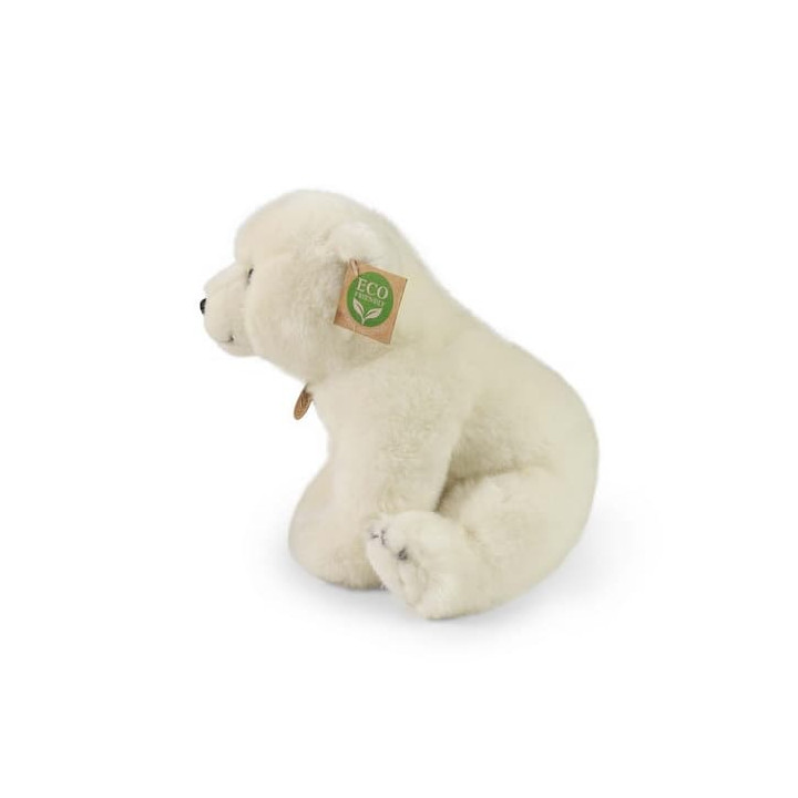 Rappa Plyšový medvěd lední 28 cm ECO-FRIENDLY