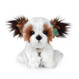 Rappa Plyšový pes shih tzu sedící 28cm ECO-FRIENDLY