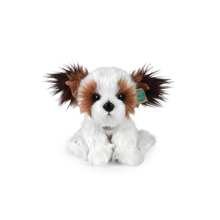 Rappa Plyšový pes shih tzu sedící 28cm ECO-FRIENDLY