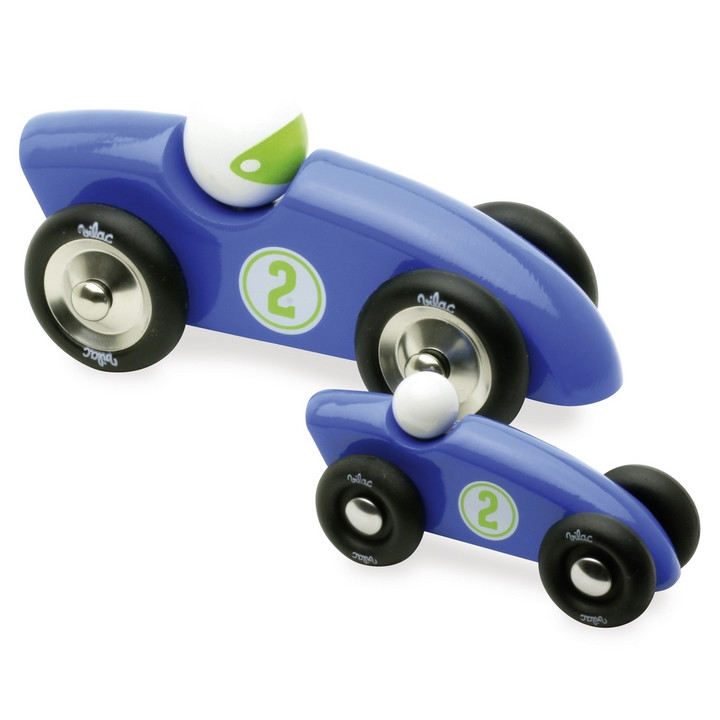 Vilac Závodní auto GM modré