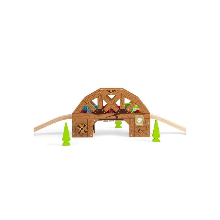 Bigjigs Rail Dřevěný padající most