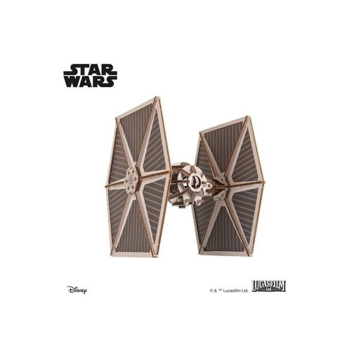 Ugears 3D dřevěná mechanická skládačka Star Wars Stíhačka TIE