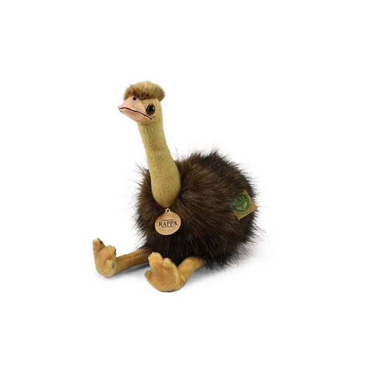 Rappa Plyšový pták Emu 28 cm ECO-FRIENDLY