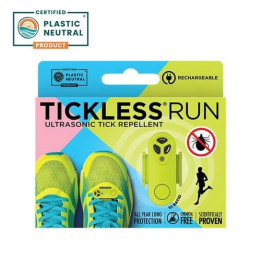 TICKLESS® RUN Dobíjecí ultrazvukový odpuzovač klíšťat a blech pro lidi