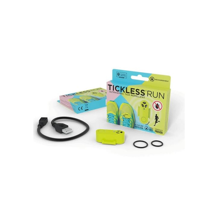 TICKLESS® RUN Dobíjecí ultrazvukový odpuzovač klíšťat a blech pro lidi