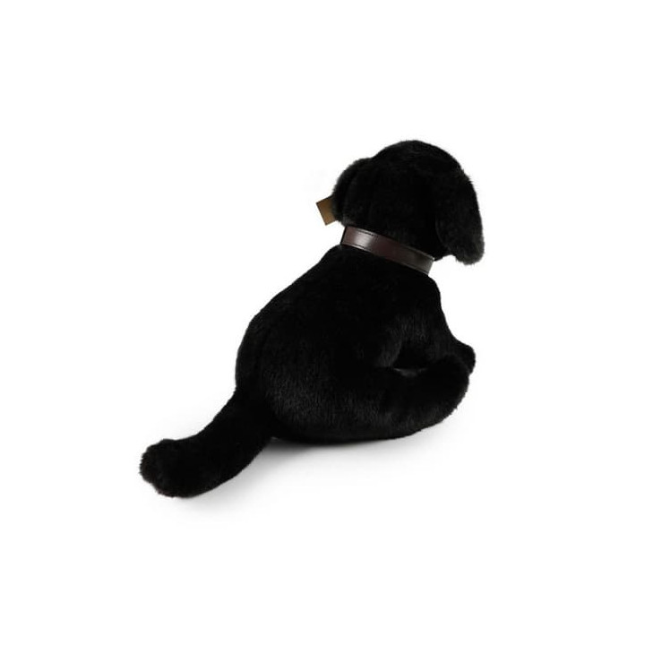 Rappa Plyšový pes labrador černý 25 cm ECO-FRIENDLY