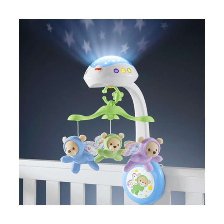Fisher Price Nový kolotoč nad postýlku motýlci