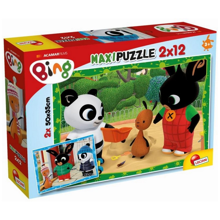 BING a jeho přátelé, puzzle 2x12