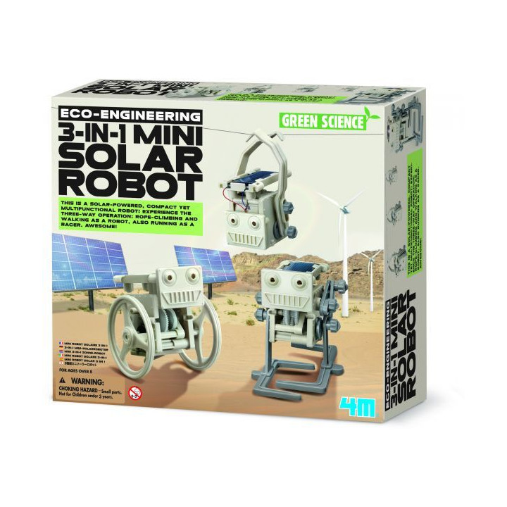 Solární roboti 3v1