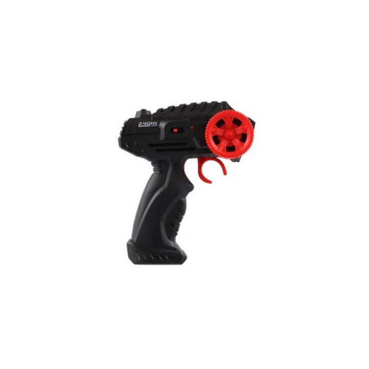 Auto RC pick up terénní plast 25cm 2,4GHZ na baterie šedo-zelený v krabici
