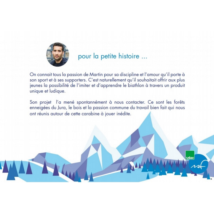 Vilac Biatlonová malorážka Martin Fourcade