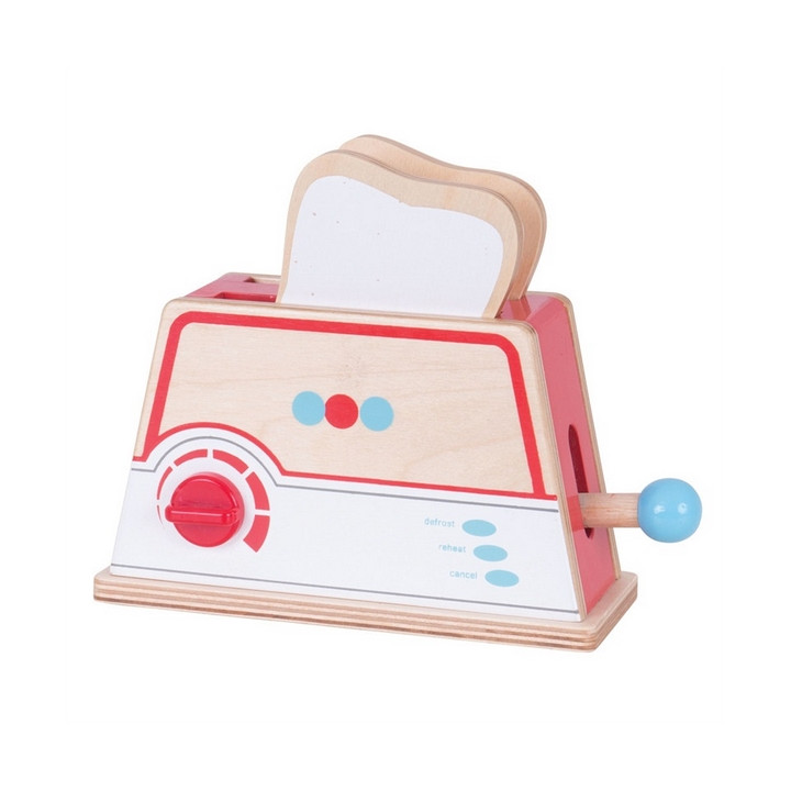 Bigjigs Toys Dřevěné hračky - Toaster